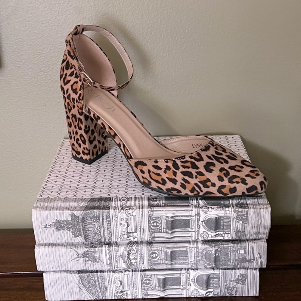 Leopard Print Heels